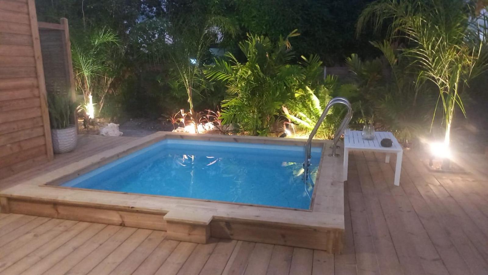 Villa L'Anjou Creole A Sainte Anne En Guadeloupe Avec Piscine Privee Et 2 Chambres Pour 4 Personnes Zewnętrze zdjęcie