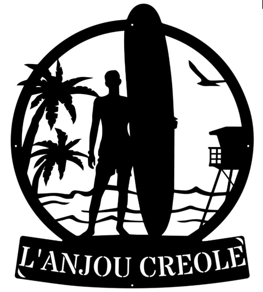 Villa L'Anjou Creole A Sainte Anne En Guadeloupe Avec Piscine Privee Et 2 Chambres Pour 4 Personnes Zewnętrze zdjęcie